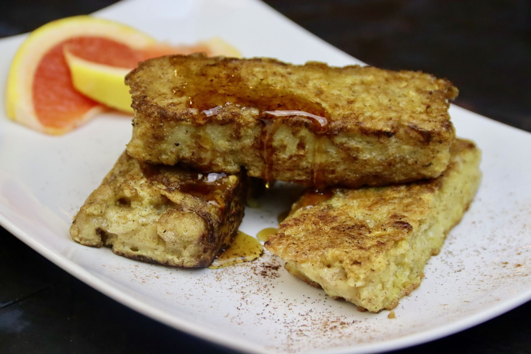 French Toast Oatmeal Sticks